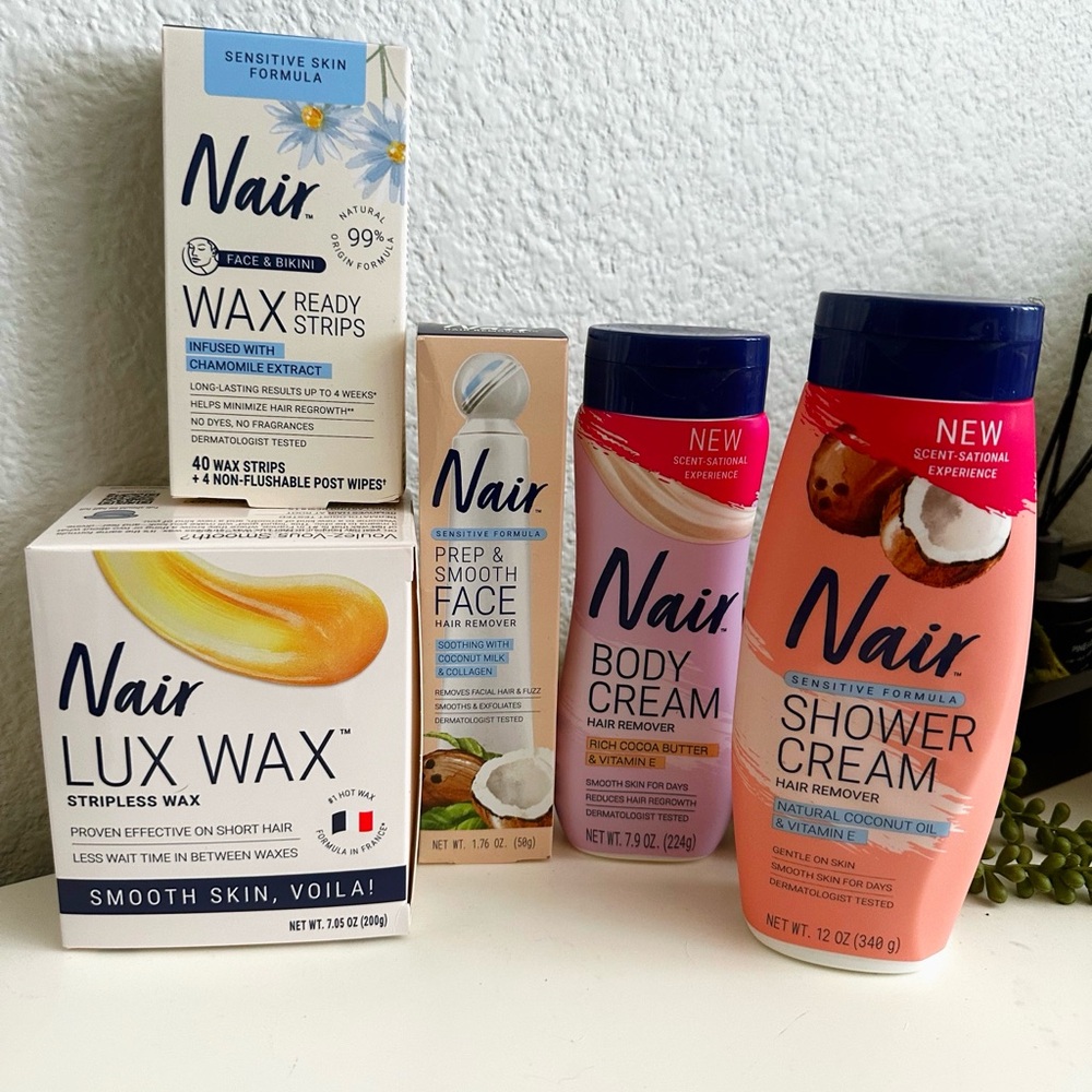 Sensitive Skin Wax and Hair Removal Set